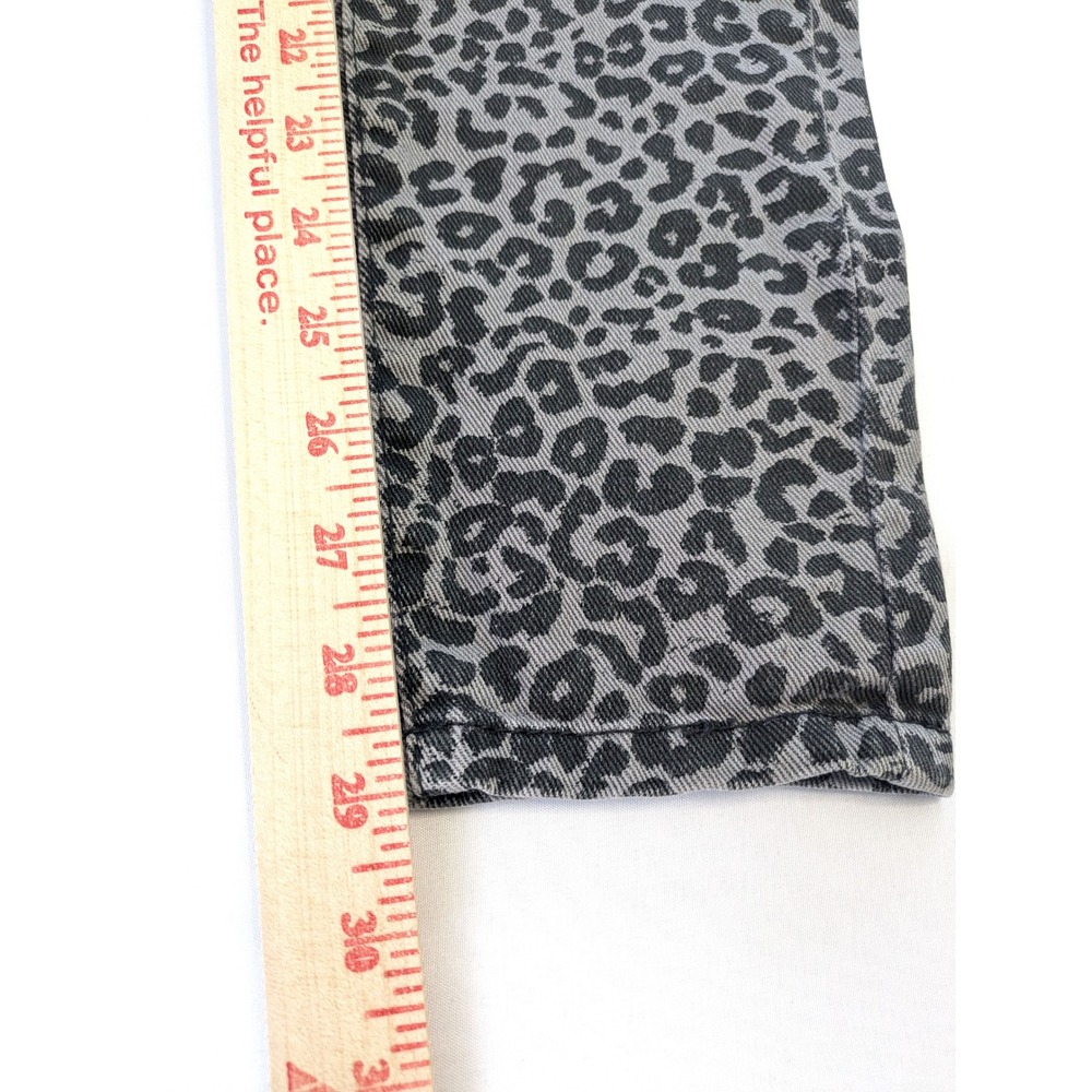 Kendall + Kylie The Skyscraper Grey Leopard Print High Rise Skinny Jeans 26 - Picture 5 of 5